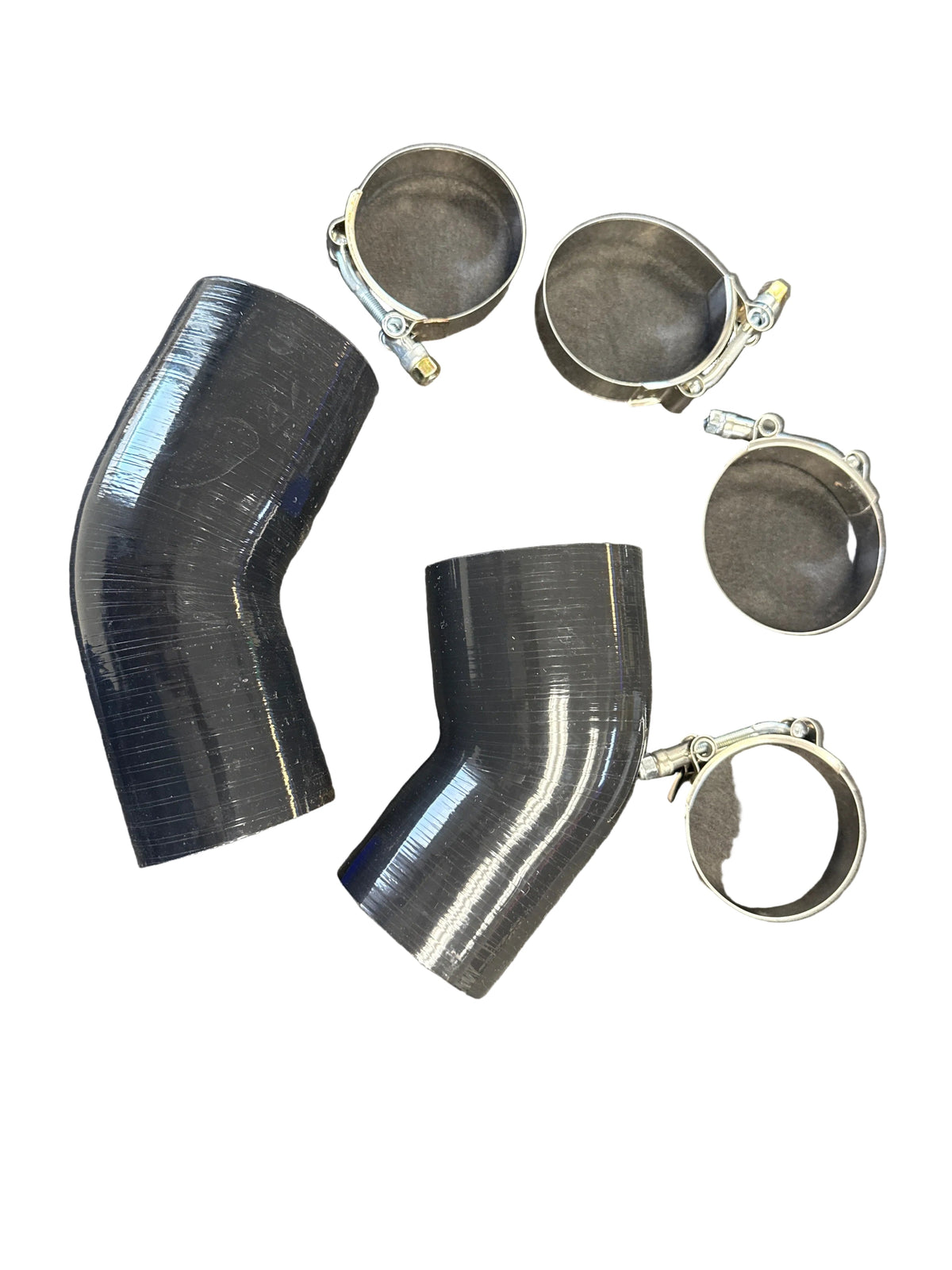 Reinforced Silicone Charge Pipe Elbow Upgrade for BMW N54 & N55 – Complete Kit with Clamps