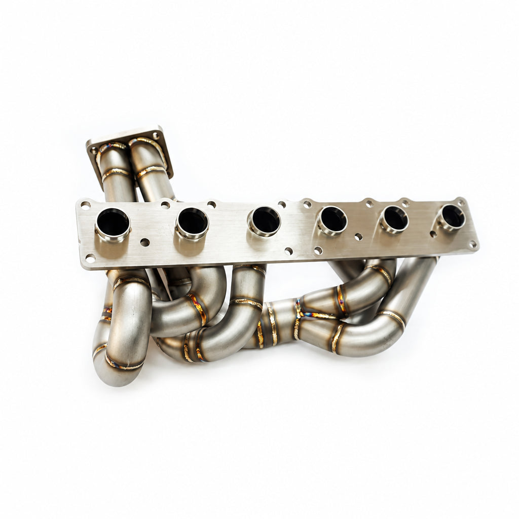 Top Mount N54 335i 135i 535i Single Turbo N54 Manifold T4 Divided With 44mm Wastegate Port