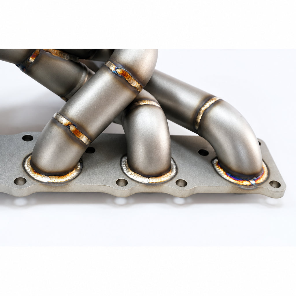 Top Mount N54 335i 135i 535i Single Turbo N54 Manifold T4 Divided With 44mm Wastegate Port