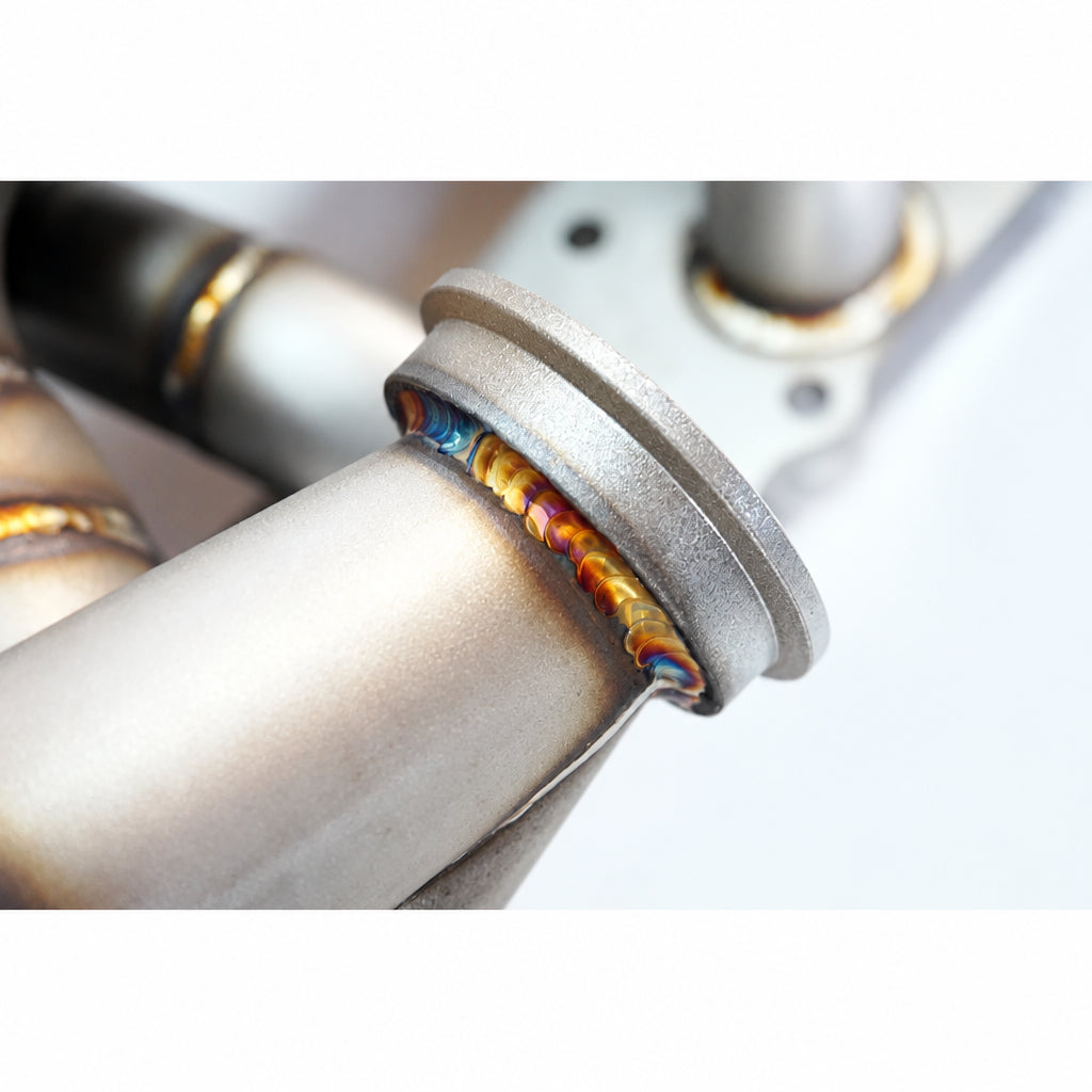 Top Mount N54 335i 135i 535i Single Turbo N54 Manifold T4 Divided With 44mm Wastegate Port