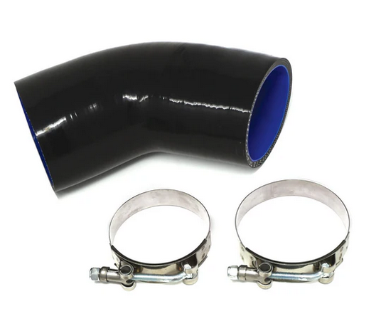 Reinforced Silicone Charge Pipe Elbow Upgrade for BMW N54 & N55 – Complete Kit with Clamps